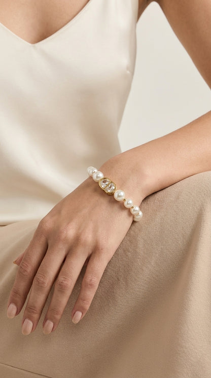 PULSEIRA PÉROLA E ZIRCÔNIAS