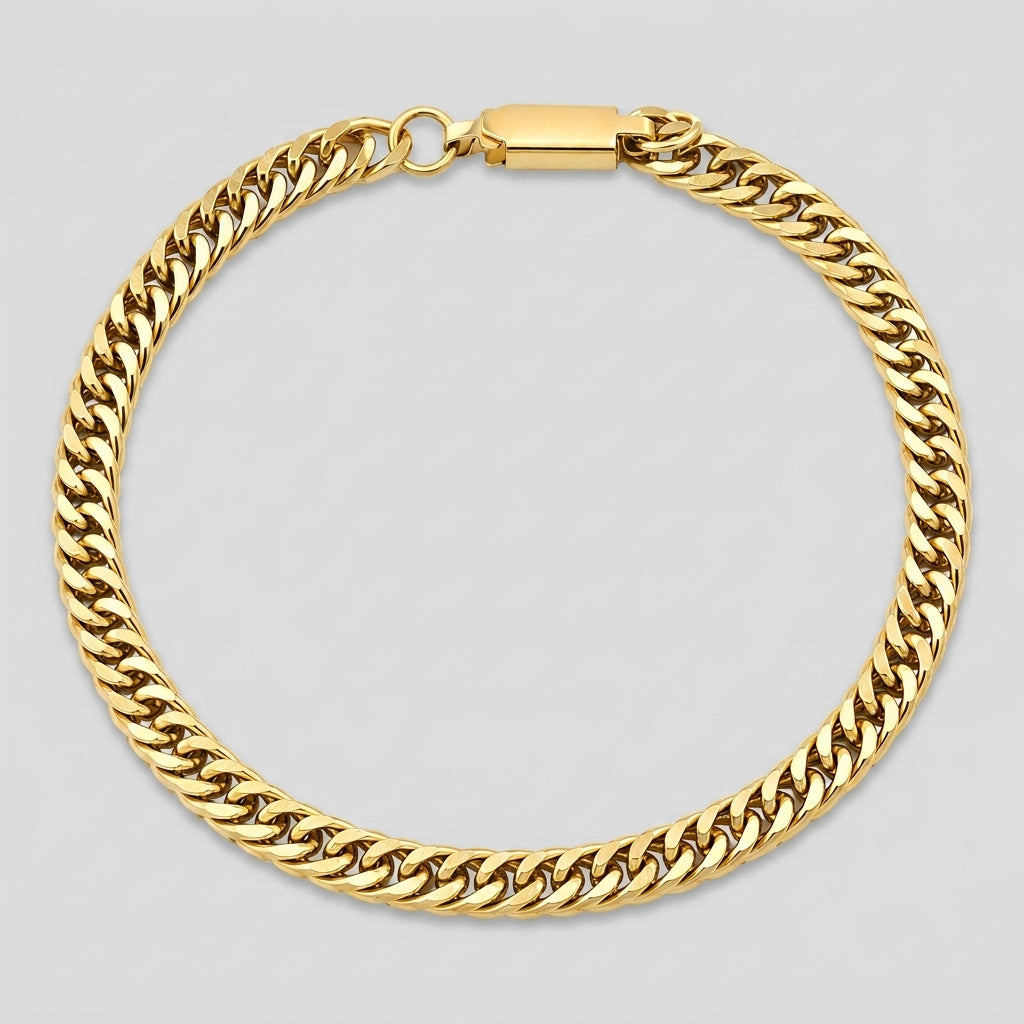 PULSEIRA MASCULINA ELO GRUMET C/FECHO GAVETA 21CM