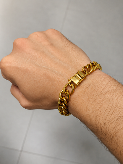 PULSEIRA MASCULINA ELO GRUMET C/FECHO GAVETA
