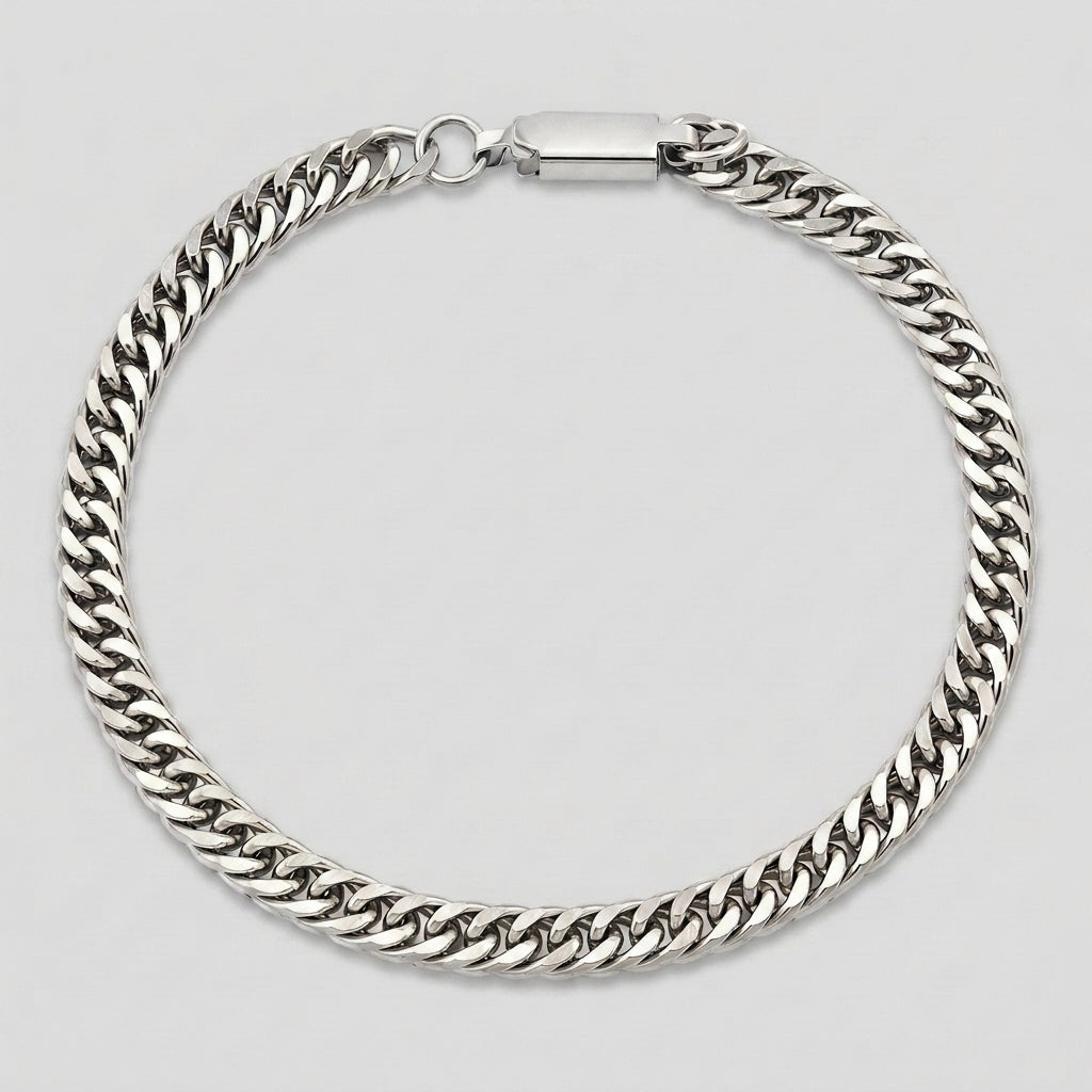 PULSEIRA MASCULINA ELO GRUMET C/FECHO GAVETA 21CM