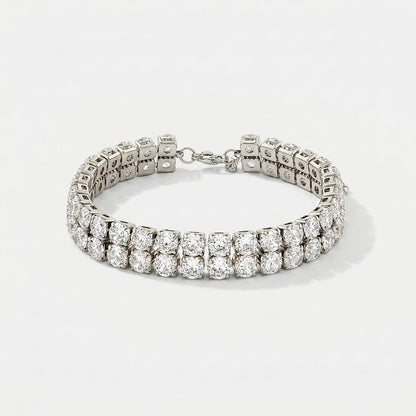 PULSEIRA RIVIERA DUPLA ZIRCÔNIAS