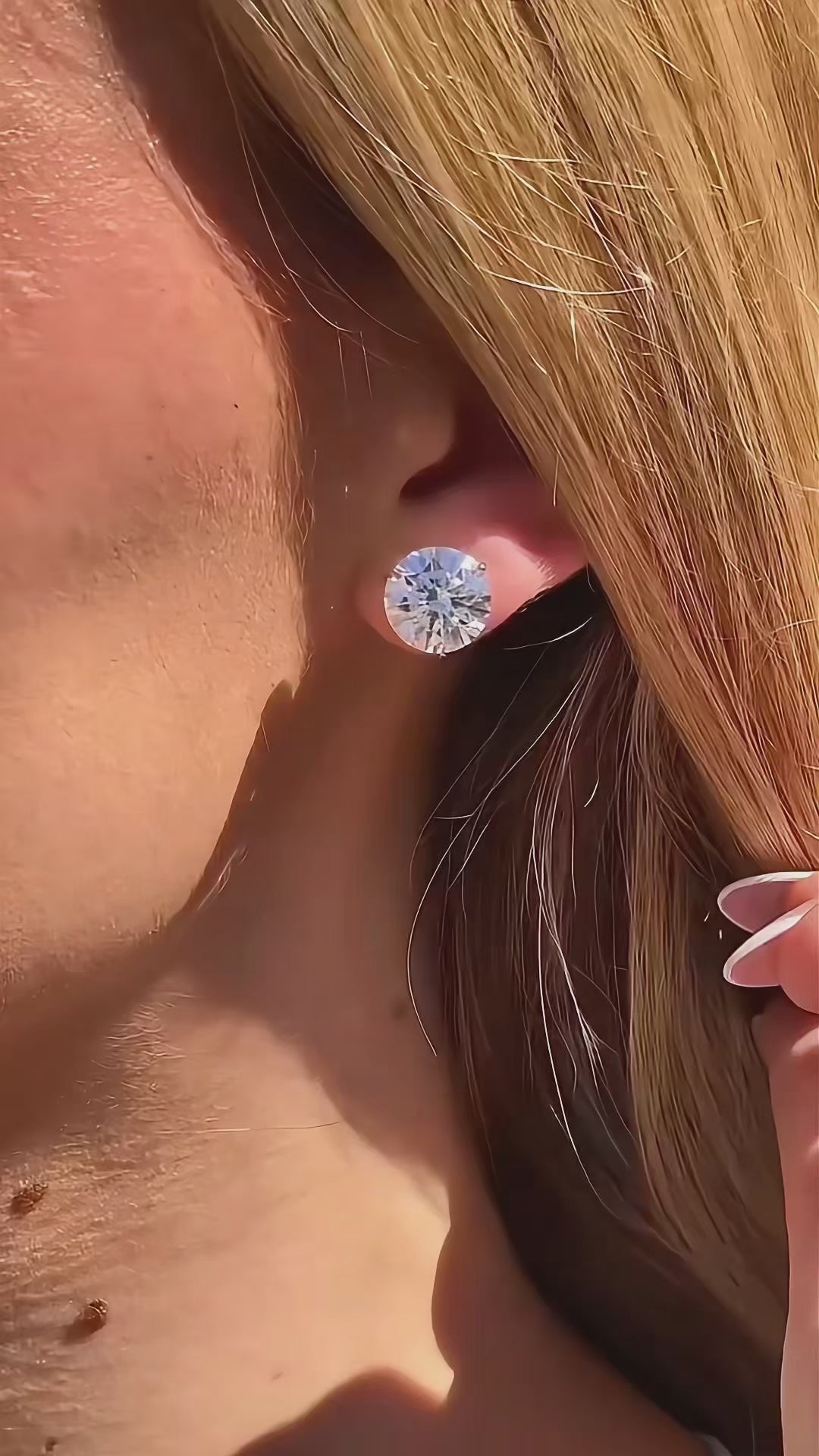 BRINCO GLOW DIAMOND CUT ZIRCÔNIA 5A